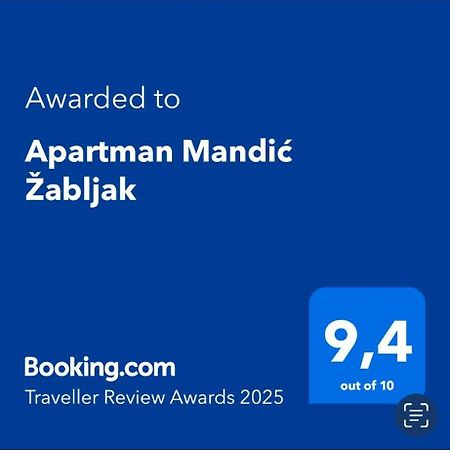 Apartman Mandic Zabljak Exterior foto